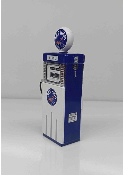 1:18 Ölçek Yakıt Gas Pompası // Metal Dekoratif Genişlik 4cm Yüksekliği 12 cm Dir modelleri