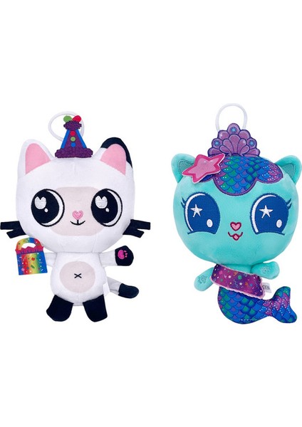2 Parça Set 20CM Gabby'nin Bebek Evi Oyuncak Peluş (Yurt Dışından)