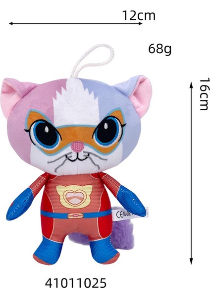 16CM Superkitties Oyuncak Peluş (Yurt Dışından)