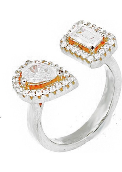 Baget Gümüş Yüzük SB1874