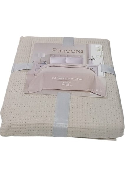 Pandora Çok Amaçlı Yatak Örtüsü Çift Kişilik 200X220 17898