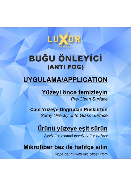 Buğu Önleyici (Antı Fog) 200 ml