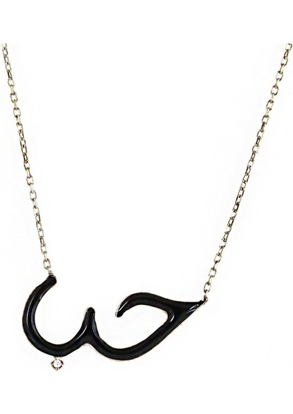 Dualı Gümüş Kolye MSKL2243, 925 Ayar Kadın Gümüş Kolye