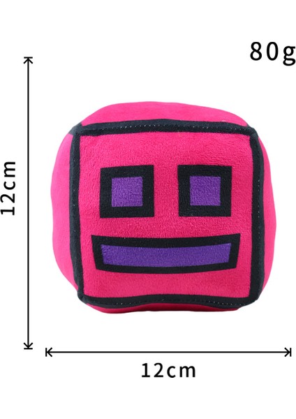 12CM Geometri Çizgi Oyuncak Peluş Hediyeler Bebekler (Yurt Dışından)