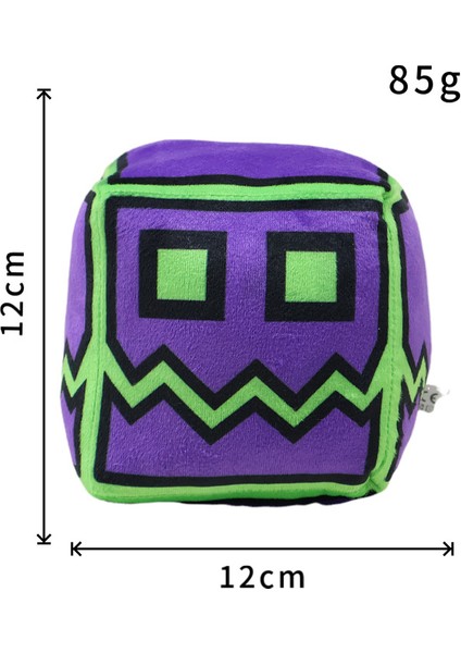 12CM Geometri Çizgi Oyuncak Peluş Hediyeler Bebekler (Yurt Dışından)