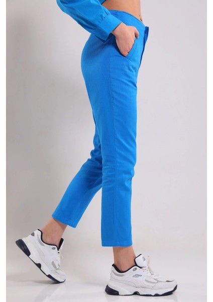 Kadın Boru Paça Pantolon P-00001659