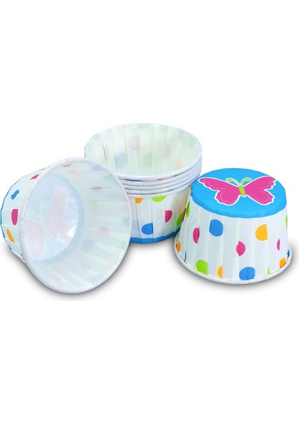 Kelebekli Muffin Kek Kapsülü 50'li x 30 Paket (Koli)