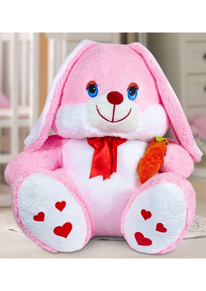 Pandamkee 100 cm Elinde Havuç Tutan Tavşan