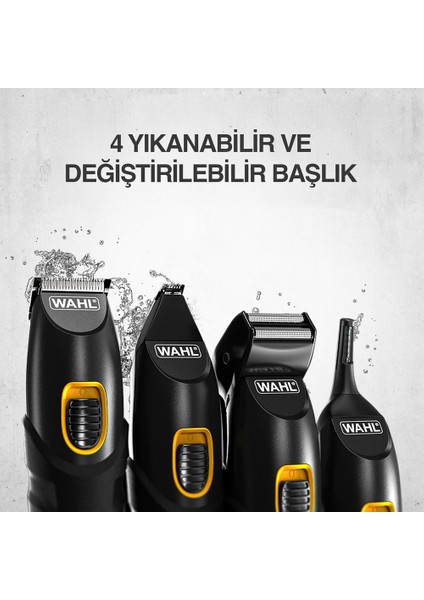 9893 Extreme Grip Advanced Hepsi Bir Arada Şarjlı Erkek Bakım Kiti 09893-0460