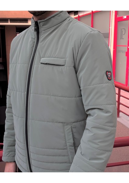 Erkek, Fermuarlı, Cepli, Kapitone Dolum, Suya ve Rüzgara Dayanıklı, Ceket-Mont 24USEC06