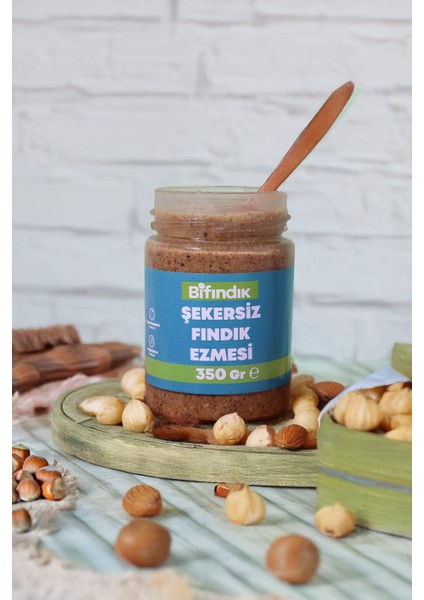 Şekersiz Fındık Ezmesi 350 gr