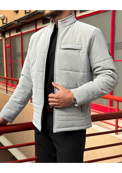 Erkek, Fermuarlı, Cepli, Kapitone Dolum, Suya ve Rüzgara Dayanıklı, Ceket-Mont 24USEC06 fırsatları