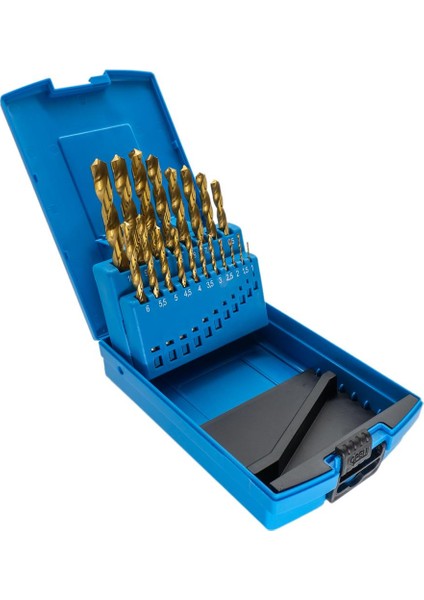 530831 Titanyum Hss Matkap Ucu Seti 1-10MM (19 Parça)
