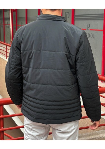 Erkek, Fermuarlı, Cepli, Kapitone Dolum, Suya ve Rüzgara Dayanıklı, Ceket-Mont 24USEC06