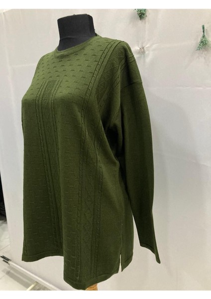 Anne Kadın Yeşil Triko Kazak Bluz fiyatları