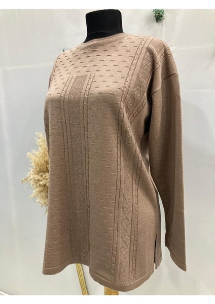 Anne Kadın Krem Triko Kazak Bluz fiyatları