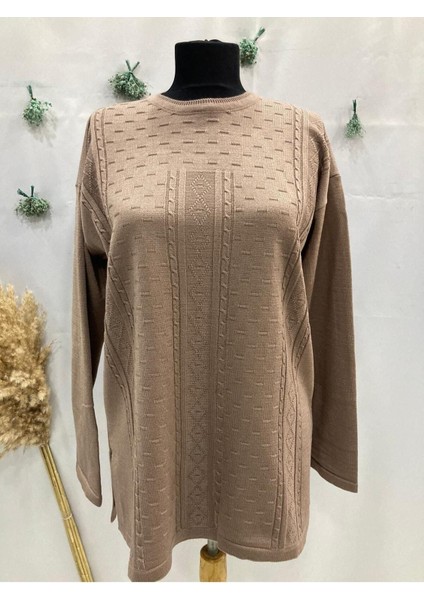 Anne Kadın Krem Triko Kazak Bluz fırsatları