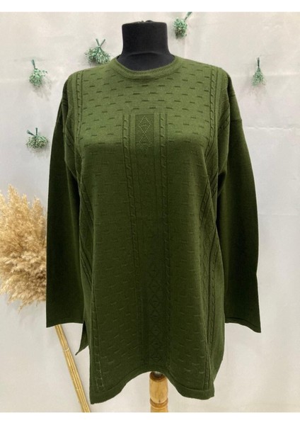 Anne Kadın Yeşil Triko Kazak Bluz indirimleri