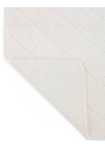 Lcw Home Ekru Desenli Banyo Paspası 60 x 100 cm modelleri