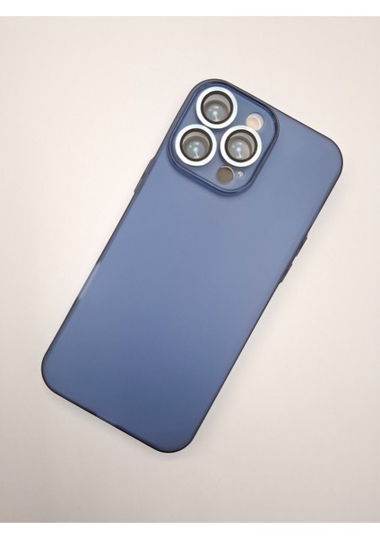 iPhone 16 Pro Max Uyumlu Tam Kamera Lens Korumalı Ekstra Ince Esnek Mat Lüks Kılıf