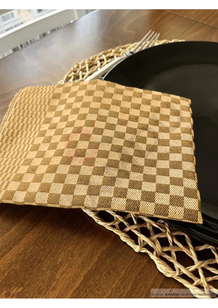 < 4 Lü > < 40 x 60 cm > Standart Boy , Damalı Desen Mutfak Havlusu, El Kurulama Havlusu fiyatları