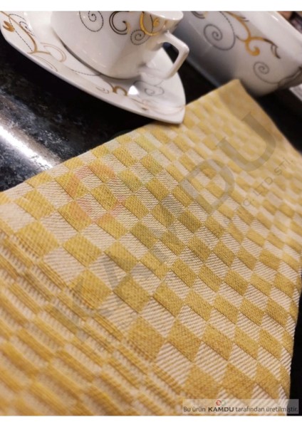 < 4 Lü > < 40 x 60 cm > Standart Boy , Damalı Desen Mutfak Havlusu, El Kurulama Havlusu modelleri