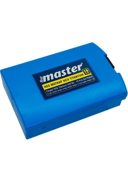 530831 Titanyum Hss Matkap Ucu Seti 1-10MM (19 Parça)