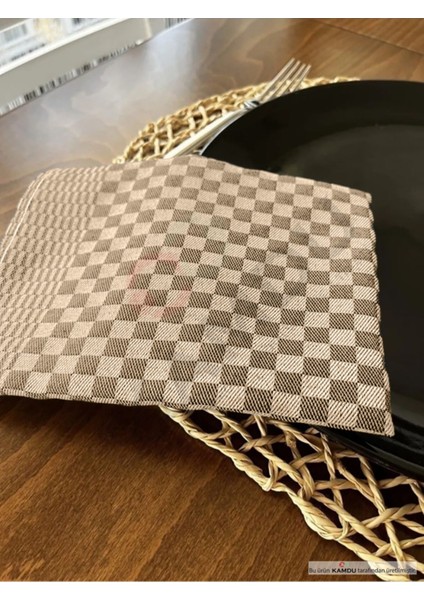 < 4 Lü > < 40 x 60 cm > Standart Boy , Damalı Desen Mutfak Havlusu, El Kurulama Havlusu fiyatları