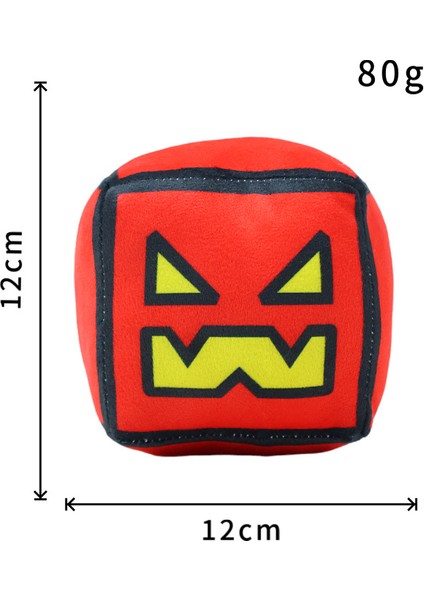 12CM Geometri Çizgi Oyuncak Peluş Hediyeler Bebekler (Yurt Dışından)