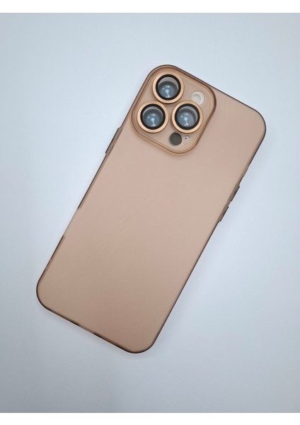 iPhone 16 Pro Max Uyumlu Tam Kamera Lens Korumalı Ekstra Ince Esnek Mat Lüks Kılıf