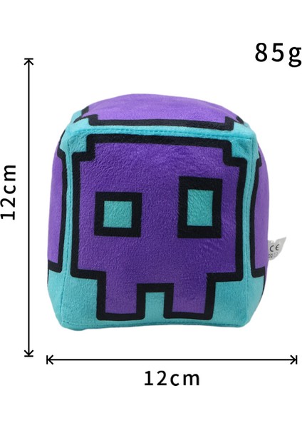 12CM Geometri Çizgi Oyuncak Peluş Hediyeler Bebekler (Yurt Dışından)