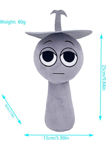 20CM Sprunki Ritim Kutusu Oyuncak Peluş Hediyeler Bebekler (Yurt Dışından)