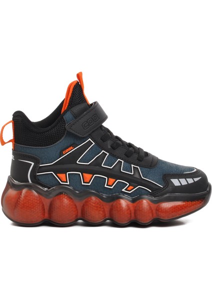 Lacivert Cırtlı Unisex Çocuk Sneaker Fred Uzun F
