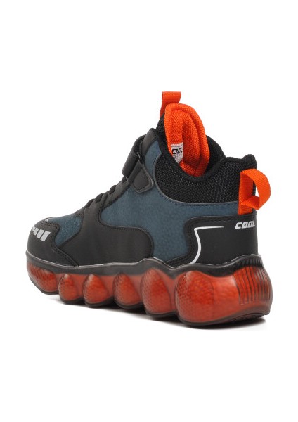 Lacivert Cırtlı Unisex Çocuk Sneaker Fred Uzun F
