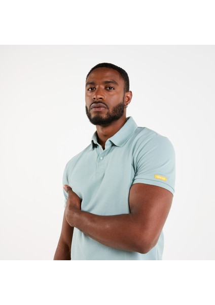 Tribord Erkek Kısa Kollu Polo Tişört - Açık Yeşil - Sailing 100 modelleri