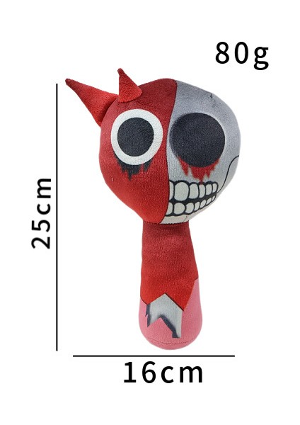 25CM Sprunki Ritim Kutusu Oyuncak Peluş Hediyeler Bebekler (Yurt Dışından)