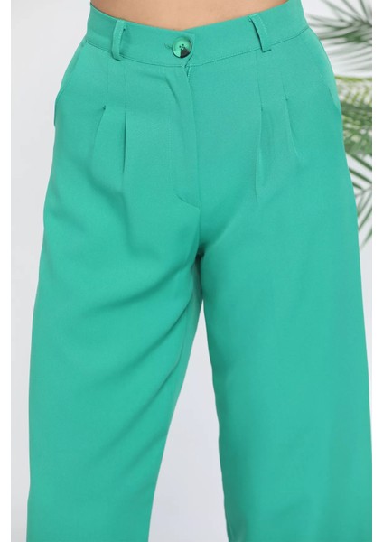 Kadın Bol Paça Pantolon P-00001667