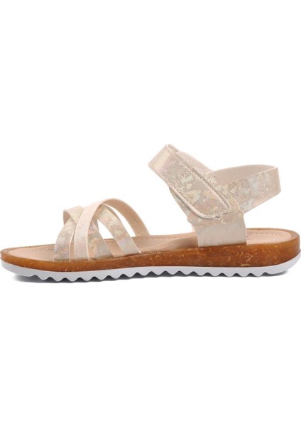 Kız Çocuk Cırtlı Sandalet 24-400 P fiyatları