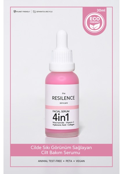 4in1 Mucizevi Serum Yoğun Nemlendirici Anti Aging Onarıcı 30 ml