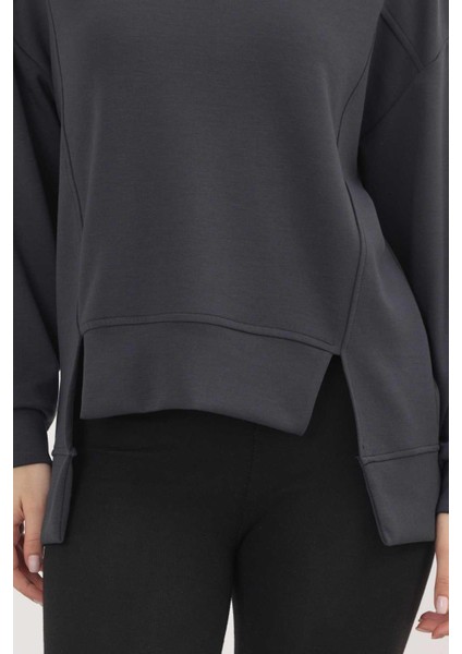 3000 Bisiklet Yaka Parçalı Sweat Antrasit fırsatları