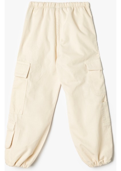 Jogger Paraşüt Pantolon Kargo Cepli Beli Lastikli Pamuklu fiyatları