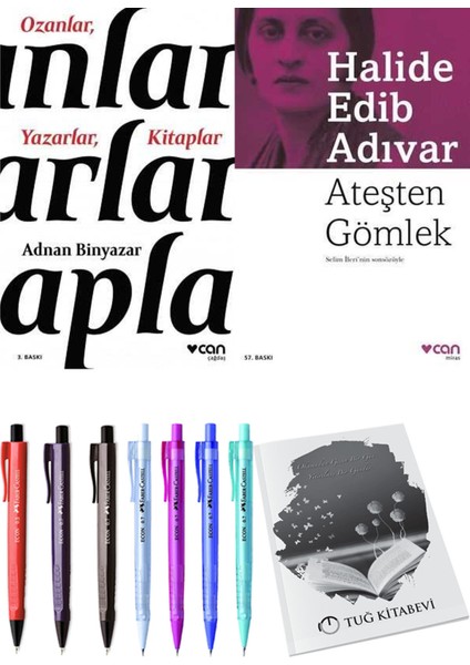 Ateşten Gömlek ve Ozanlar Yazarlar Kitaplar A. Adnan Adıvar
