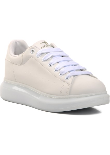 Walkway Beyaz-Beyaz Erkek Sneaker