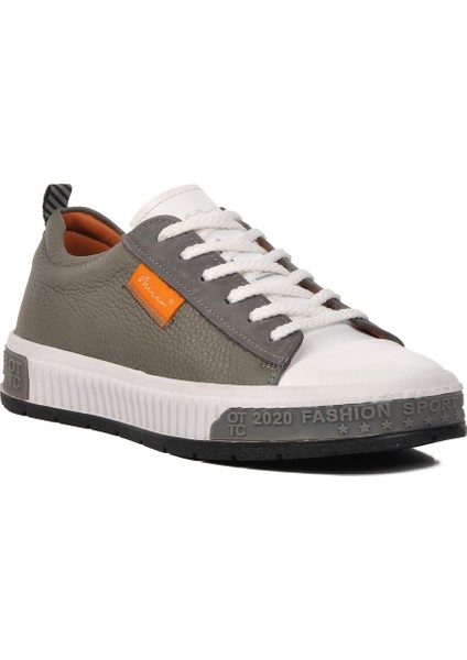 Ayakmod Gri-Beyaz Erkek Sneaker