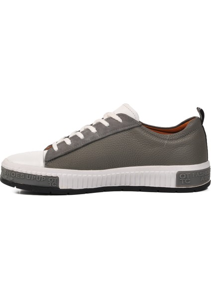 Ayakmod Gri-Beyaz Erkek Sneaker
