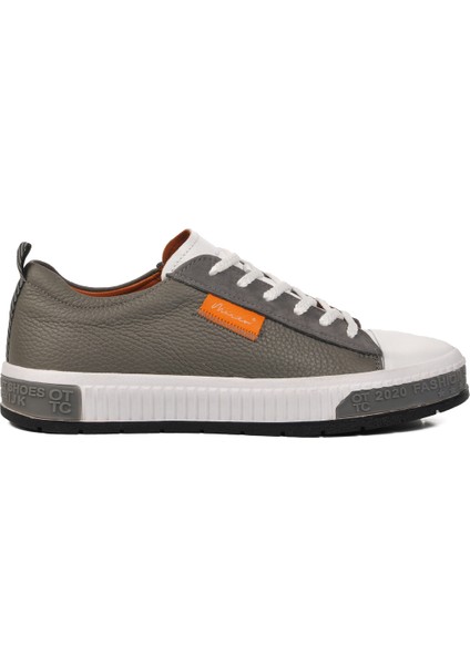 Ayakmod Gri-Beyaz Erkek Sneaker