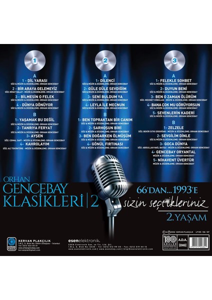 Orhan Gencebay - Klasikleri Vol.2 (3 Plak)