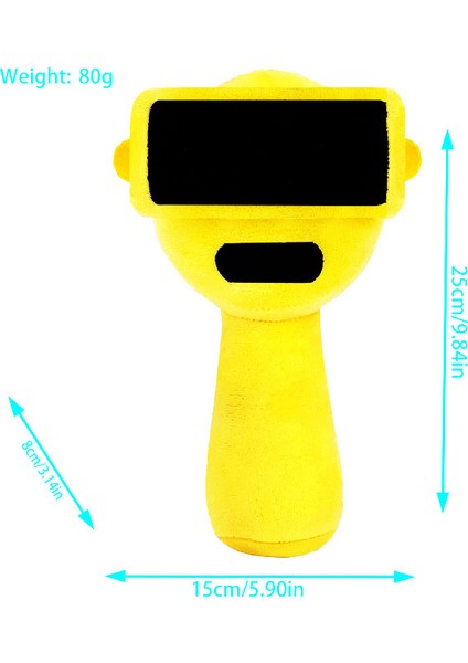 25CM Sprunki Ritim Kutusu Peluş Oyuncak (Yurt Dışından)