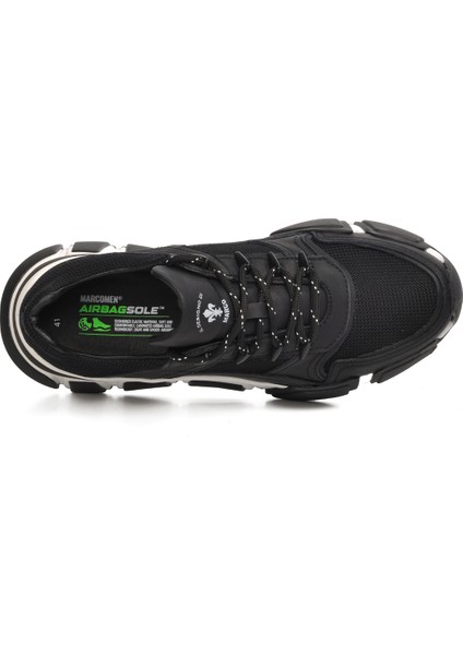 Ayakmod Siyah-Beyaz Erkek Sneaker