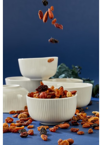 10 cm Beyaz Porselen Çerez ve Sunum Kasesi 6'lı Set | Şık ve Dayanıklı Tasarım fırsatları